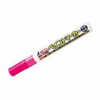 【メール便選択可】シンワ測定 78419 工事用 ペイントマーカー 中字 丸芯 蛍光ピンク