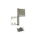 【メール便選択可】ハイロジック 17465 左右兼用旗蝶番 102x89mm HL 1枚入 00017465-001