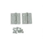 【メール便選択可】ハイロジック 17501 カラーシルバー蝶番 25mm 2枚入 00017501-001