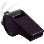 【メール便選択可】トーヨーセフティー NO-22 ホイッスル プラスチック 大型 黒