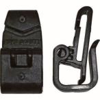【メール便選択可】トーヨーセフティー 88-OK ヘルメット取付用ゴーグルクリップ あらゆるミゾ付き用 2個入