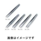 【メール便選択可】アネックス 1-2137-02 231 プラスチックピンセット 先丸 Anex 兼古製作所