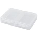 【メール便選択可】メイホー FB-2 ツインケース クリアー 明邦化学 MEIHO