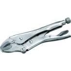 【メール便選択可】ロブテックス VW175N エビ バイスプライヤ カーブタイプ カッター付 178mm