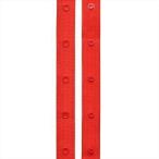 【メール便選択可】KIYOHARA サンコッコー テープスナップ レッド SUN12-04 清原