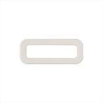 Yahoo! Yahoo!ショッピング(ヤフー ショッピング)【メール便選択可】KIYOHARA サンコッコー プラスチック角カン 30mm 白 SUN16-77 清原