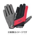 【メール便選択可】オージーケーカブト SPG-5 グローブ 指付き XLサイズ レッドブラック フルフィンガー OGK KABUTO