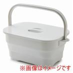 伊勢藤 折りたためる つけ置き洗い バケツ NEO 16L グレー I-647