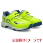 アシックス 1154A213 LAZERBEAM ネオンイエロー/ネイビーブルー 19.0cm