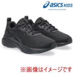 アシックス 1154A226 LAZERBEAM MQ ブラックxブラック 21cm