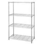 アイリスオーヤマ SE-915E メタルシェルフ 4段 91×46×156 キャスター別売