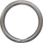 【メール便選択可】ニッサチェイン P-853 ニッケルキーリング20mm 25個入