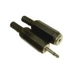 【メール便選択可】オーム電機 補修用 2.5φ モノラルミニプラグ/ミニジャックセット 01-2668 AP-2668