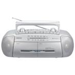 オーム電機 OHM RCS-571Z ダブルラジオカセットレコーダー AM/FMステレオ