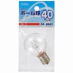  ом электро- машина Mini мяч лампочка G40 E17/40W прозрачный LB-G4740-C 04-9841
