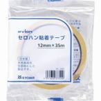 【メール便選択可】ミリオン HC-080 セロハン粘着テープ 12mm×35m 透明 1巻