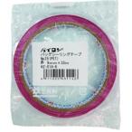 ミリオン HZ-014-6 NO.25 9X35 バッグシーリングテープ #25 PET 9mm×35M 赤