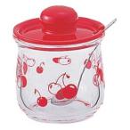 リス ブルーム シュガーポット 赤 �