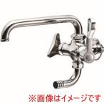 三栄水栓 E2310-13 厨房用二口横形自在水栓 SANEI