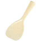 【メール便選択可】エンテック 抗菌 PP 福杓子 しゃもじ 小 160mm クリーム No.102 BSY0432A