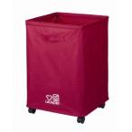 パール金属 ランドリーバスケット76L レッド N-7896