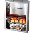 キャプテンスタッグ アルミ スモーク受皿 19×14cm 3枚組 M-6527