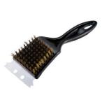 キャプテンスタッグ レスト 鉄板焼器 アミ用ブラシ ブラック M-7628