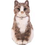 ハマナカ フェルト羊毛 キット ニードルフェルト でつくる 植毛 レッスン キット キジトラ サイズ高さ約 16cm 植毛ポイントを動画でサポートQRコード付 H441-645