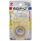 ニチバン TC-15SAC セロテープ小巻収納カッターつき まっすぐ