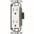  Panasonic WTF13123WK Cosmo широкий . включено заземление (элект.) двойной розетка 