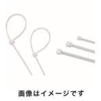 【メール便選択可】トラスコ TRCVJ-100 ケーブルタイ 幅2.4mm×100mm 最大結束Φ22 100本入 TRUSCO