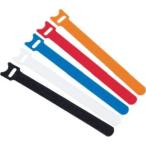 【メール便選択可】トラスコ マジックバンド 超薄型 ストラップ 15cm 黒  5本入 MKSH-1915-BK