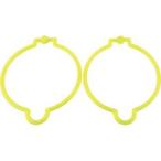 【メール便選択可】コーンリング 蛍光イエロー (2個入) TCRLY