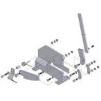 【メール便選択可】トラスコ P-3用六角ボルト3 P3003