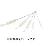 【メール便選択可】トラスコ TBS-S2J 理化学ブラシ 注射器用 山羊毛 スチール柄2cc用 TRUSCO