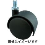 トラスコ ねじ込み双輪キャスター ナイロン車輪 自在 Φ40 M8 TDG-40-M8