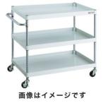 ショッピングTRUSCO トラスコ PEW-963-G75-W フェニックスワゴン 600×400 3段 Φ75ゴム車輪 W色 TRUSCO メーカー直送 代引不可 沖縄離島不可