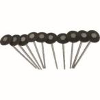 トラスコ SKP15-10 シート用押さえ鉄釘 押さえパットセットタイプ 15cm 10本 TRUSCO