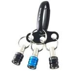 ベストツール BTH-3BBL 3pcsビットホルダー オーバルカラビナ付