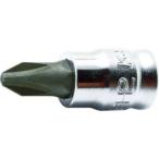 【メール便選択可】コーケン 2000Z.28-2 Z-EAL プラスビットソケット差込角6.35mm サイズ2
