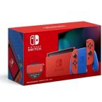 【訳アリ・保証書押印(期間切れ)】Nintendo Switch マリオレッド×ブルー セット/任天堂
