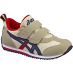アシックス アイダホMINI 3 ベージュ×ネイビーブルー asics TUM186 0550