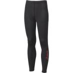 【送料２９０円】アシックス タイツ ブラック×レッド asicsBB BAQ005 9023