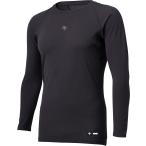 デサント 丸首長袖アンダーシャツ ブラック DESCENTE DB5SUD20M BK00