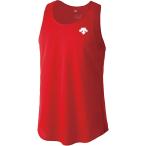 【送料２９０円】デサント ワンポイントランニングシャツ ＤＲＮ−４７０３ レッド DESCENTE DRN4703 RED