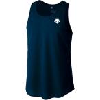 【送料２９０円】デサント ワンポイントランニングシャツ ＤＲＮ−４７０３ Uネイビー DESCENTE DRN4703 UNV