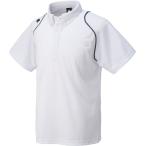 デサント ボタンダウンポロシャツ ＤＴＭ−４６００Ｂ ホワイト DESCENTE DTM4600B WHT