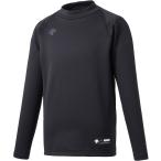 [ бесплатная доставка ] Descente Junior с высоким воротником длинный рукав нижняя рубашка черный DESCENTE JSTD658B BLK