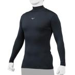【送料２９０円】ミズノ バイオギア(ハイネック／長袖)（ユニセックス） ブラック Mizuno 12JABC1009