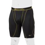 [ стоимость доставки 290 иен ] Mizuno Mizuno Pro обятгивающие брюки sliding pants ( унисекс ) черный × Gold Mizuno 12JBAP1190